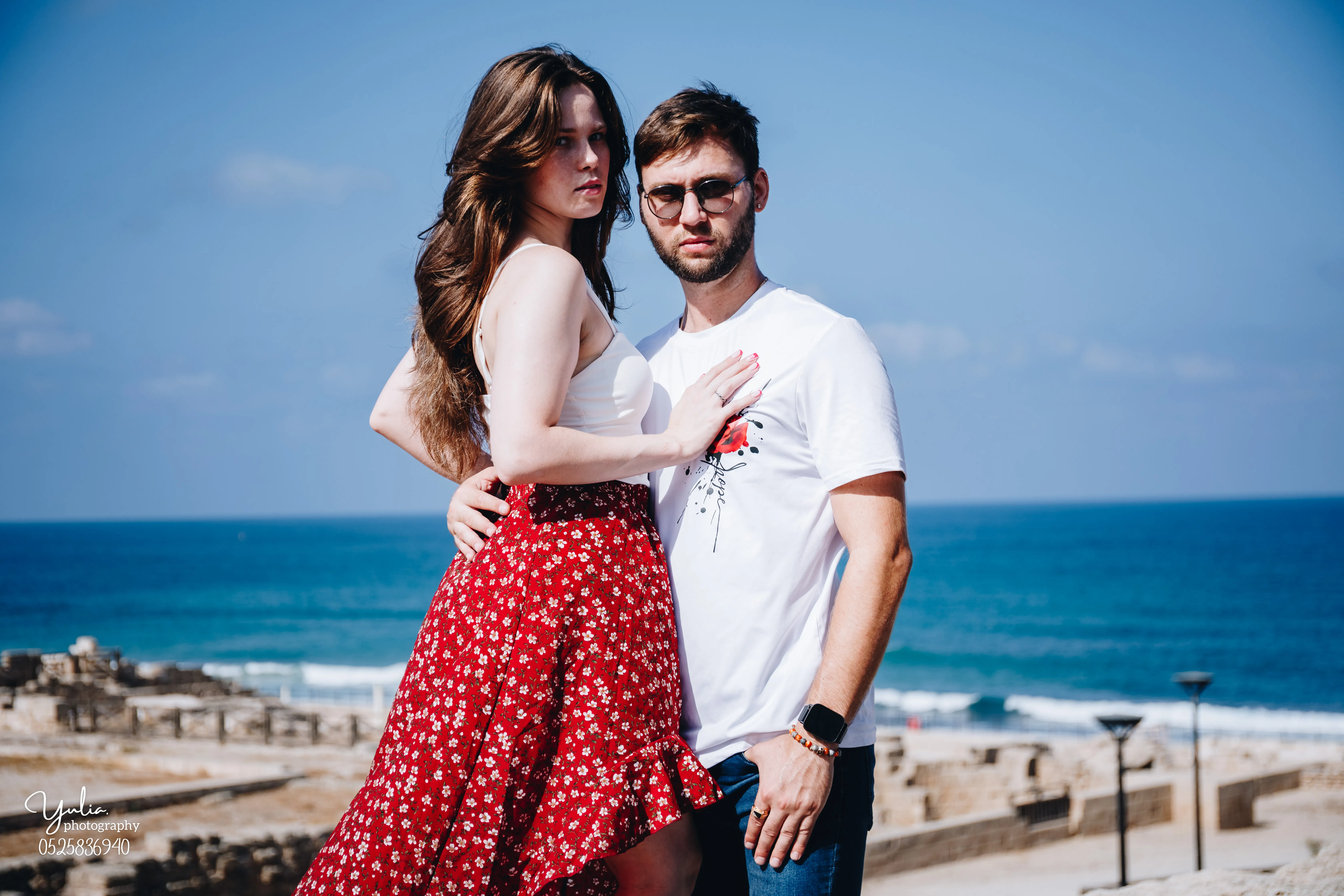 סשן צילום זוגי בטבע